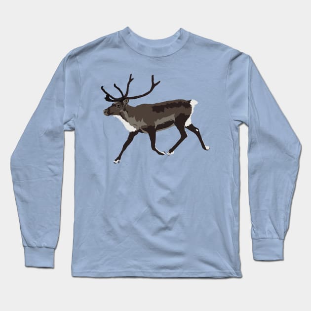 Reindeer Long Sleeve T-Shirt by stargatedalek